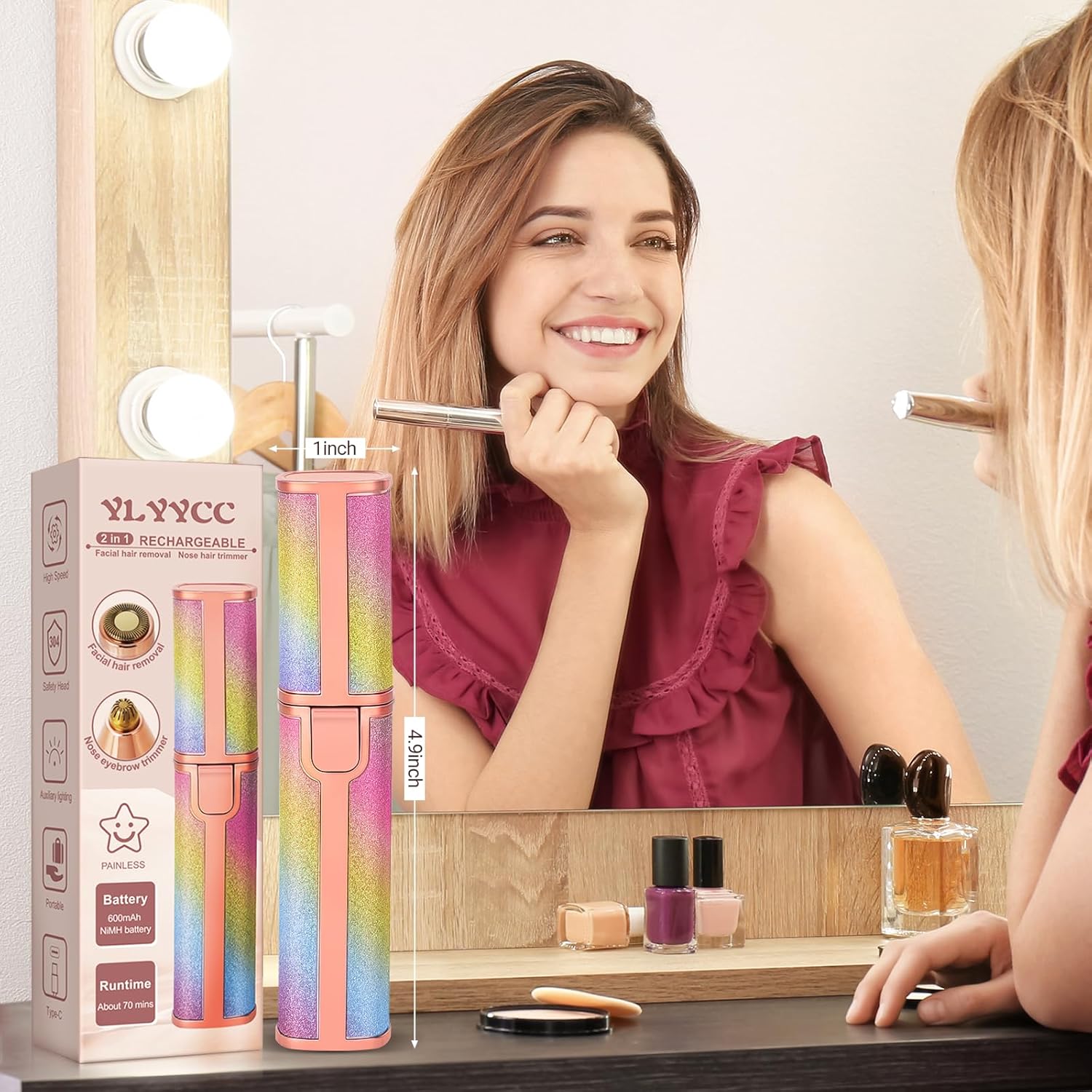 Trimmer Electric Portabil Multifuncțional